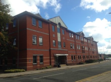 Three storey detached office building.<br><br>The office has raised floor access, suspended ceiling incorporating lighting and is served by a lift with building entrance from both the front elevation and via the rear car park....