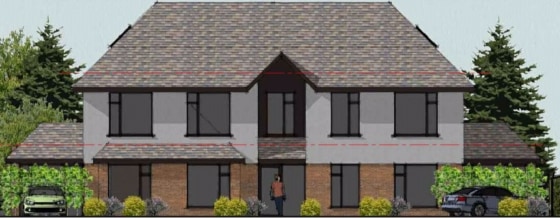 Freehold development site located close to Wallington train station with planning due for a new build scheme of 7 x apartments