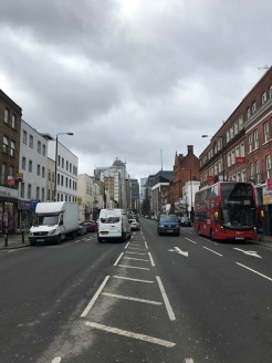 A ground floor shop with a large basement. The kitchen and WC facilities are situated in the basement. 

The building is located on the south side of Commercial Road about half a mile east of the City of London. 

Aldgate East London Underground stat...