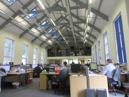 High quality refurbished office space<br>*Main office is double height with vaulted ceiling, exposed beams + velux roof lights<br>*39 no. dedicated car parking spaces<br>*24 hour site security<br><br>Terms: Rent: On Application<br><br>Size: 364....