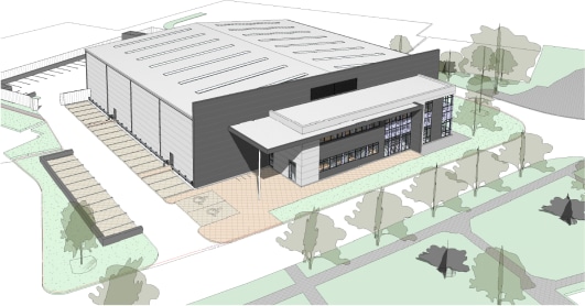 36,600 sq ft\n\nPRELIMINARY PARTICULARS - GREENHAM PARK, GRADE A WAREHOUSE WITH ANCILLARY OFFICES\n\nProposed Specification\n\n* Minimum eaves of up to 10m\n\n* Warehouse floor loading of 50kn/msq\n\n* 3 phase power supply providing 600 kva\n\n* Moto...