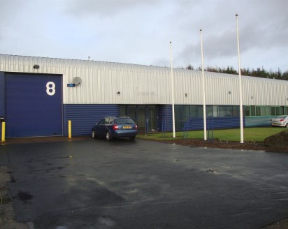 Mid Terrace Industrial Unit in Deans Industrial Estate