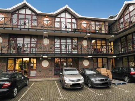 The property is situated within a very attractive 1980`s mews style development with private gated entrance and courtyard. The available premises form part of a terrace of 3 storey office buildings. Top floor has double height attractive ceiling. Pot...