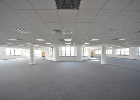 Detached office building in a commanding and prominent position in Swindon town centre arranged over 5 floors. Secure access. 24 hour CCTV. Staffed reception desk. 1gb fibre internet bearer. 2 large lifts. Car park. Bicycle storage. Male and female w...