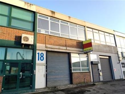 The premises comprise a mid-terraced two story business unit of brick elevations to a flat roof. The ground floor warehouse area is of an open-plan layout and ancillary office/ storage accommodation is located to the first floor level....