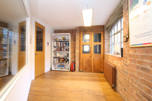 This self-contained character office is situated on the first floor of this converted warehouse. The premises are fitted out to provide a meeting room space, an open-plan office area, partitioned kitchenette and two toilets. The space has been refurb...