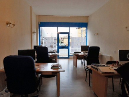 Ground floor shop/office (395ft&sup2;/36m&sup2;) and basement (460ft&sup2;/42m&sup2;) available for sale freehold. we understand vacant possession will be granted on the day of completion. Offers sought in the region of &pound;175,000.