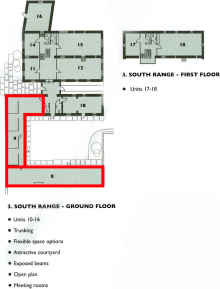 Hackthorpe Hall Business Centre provides open plan and private office space.<br>Good on-site parking available.<br><br>31st January 2019 two units becoming available:<br>North Range:<br><br>Unit 6 1073.86 sq ft<br>Unit 7a 717....