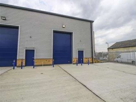 The property comprises an end of terrace steel portal framed industrial/warehouse unit with brick elevations. A full height roller shutter door provides access to the unit.\n\nAccommodation\n\nAll measurements are approximate and measured on a gross...