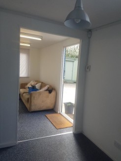 IDEAL START UP OFFICE measuring approx. 30ft by 9ft with KITCHENETTE AND PARKING. Office has phone line, internet available and heating. Site is SECURE and gated with CCTV. Semi rural location with good transport links into London. Flexible terms. Mu...