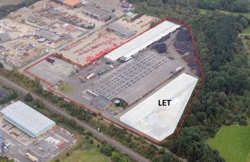 Distribution depot within secure compound to let (in part or whole) gia (circa) 13,470 M2 (145,000 sq ft) site area - 0.45 ha (9.8 acres) or thereabouts...