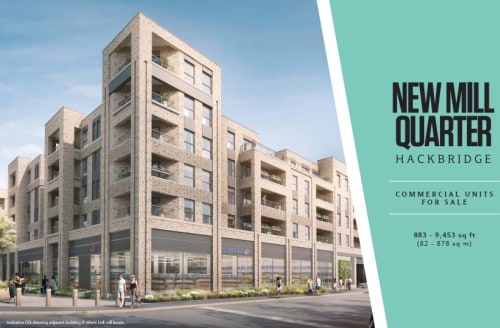 * Major mixed use development in the centre of Hackbridge. 

* A1, A2, A3, B1a, D1 and D2 uses.

* The units are built to a standard developers shell specification with capped off services - water, drainage and electricity. Shop fronts will be fitted...