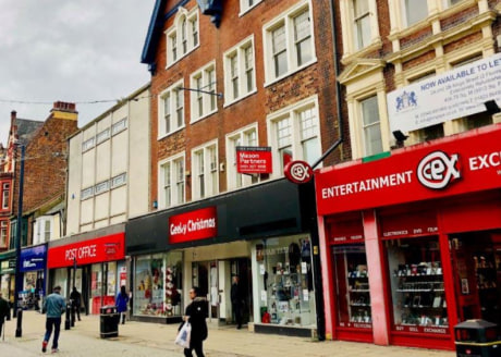 PRIME RETAIL UNIT - SOUTH SHIELDS

 Prime Location

 Ground floor sales area 2,787 sq. ft. 

 Units are available from 1,300 sq. ft. 

 Incentives Available 

DESCRIPTION

The property comprises a 4 storey building of brick construction consisting of...