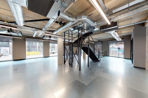 Up to 4,635 sq ft of workspace in the creative heart of London's newest business district, with interiors designed by Buckley Gray Yeoman which is located just 50 meters from Hackney Wick Overground Station and a short walk to the Wick's renowned bar...