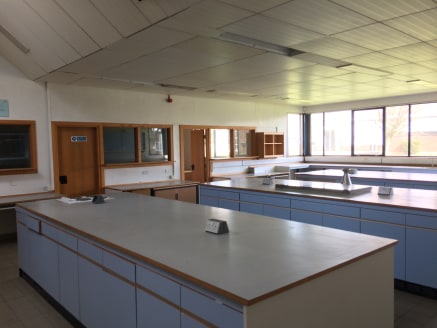 Mersey Wharf Labs comprises a purpose build detached laboratory building providing a wide variety of different labs with the option to subdivide as required.

1,967 - 5,380 sq ft

Leasehold - On application