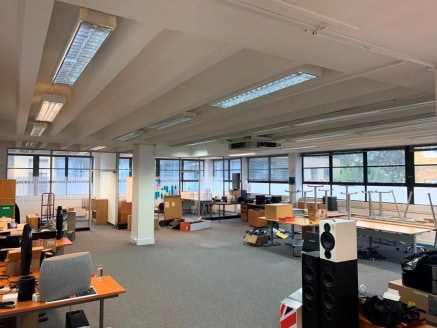 The available accommodation forms an office suite on the second floor of the building, arranged as two open plan spaces plus meeting rooms, kitchen point and built in storage. Accessed via shared ground floor entrance and stairs. W.C. facilities with...