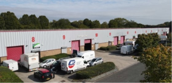 Excellent location close to J21 M6 motorway (approximatley 1.3 miles). Eaves heights of 5.1m. Self-contained modern units. 3 phase electricity. Steel concrete reinforved painted floor warehouse. Excellent natural light to warehouse. Full height drive...