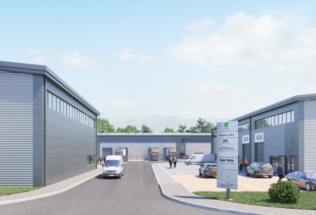 6 new trade counter units and 8 industrial/warehouse units. Green credentials include low air permeability design, electric vehicle charging points, 15% warehouse roof lights increasing natural lighting, high performance insulated cladding and roof m...