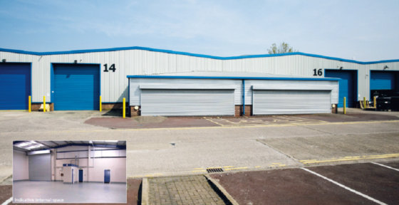 Warehouse/Industrial Area * Approximately 17.4ft (5.3m) to the eaves * Colour coated, angular profiled steel roof * Double skin roof lights to the warehouse area * Security shutters to windows and doors * Electric roller shutter door 15.6ft (4.8m) wi...