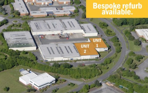 Early interest could benefit from a bespoke refurbishment. Loading area and car park. Each warehouse is served by one motorised roller shutter door. Two storey office with reception and kitchen. 3 phase electric.