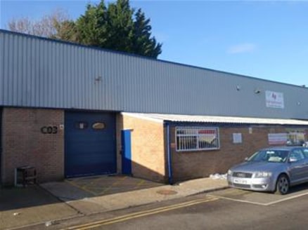 A multi-unit estate offering a variety of building types and uses. The industrial units are constructed of steel portal frame with blockwork and facing brickwork elevations.\n\nUnit C03 is located towards the rear of the estate and provides a loading...