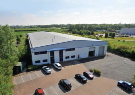 Single span portal frame construction. Insulated clad roof and elevations. Translucent roof lights, heating and lighting to the warehouse. 6.05m eaves - 8.25m apex. Dedicated sub-station. Front and rear level access loading. Two storey office/amenity...