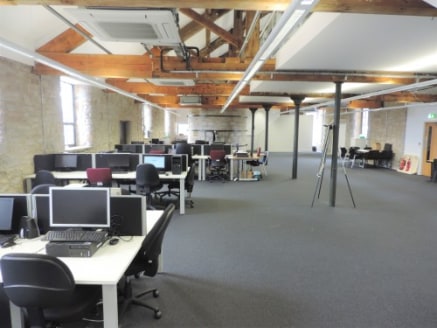 A superb office suite located in the heart of the Weavers Triangle redevelopment scheme.\n\nThe office is positioned within the Slaters Terrace Business Centre which is an historic Heritage Trust converted mill being home to various exciting business...