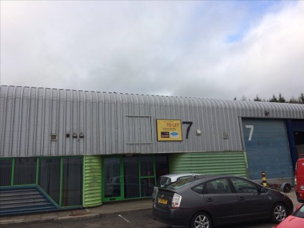 Mid Terrace Industrial Unit in Deans Industrial Estate