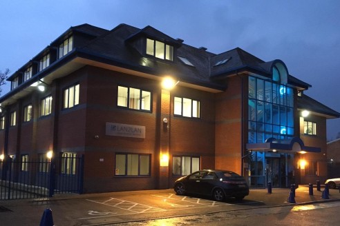 Lan 2 Lan House comprises a substantial detached 3 storey office building with excellent on site car parking within a gated car park.<br>Internally, an attractive full height reception area provides access to the upper floors via a passenger lift and...