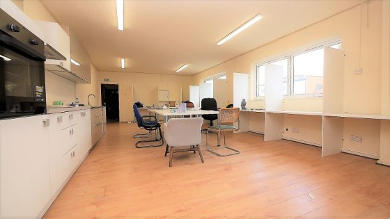 Contemporary A2 office space to rent in a commercial unit. Located just 5 minutes away from Lea Bridge Road Station, the unit is easily accessible and provides private parking onsite.