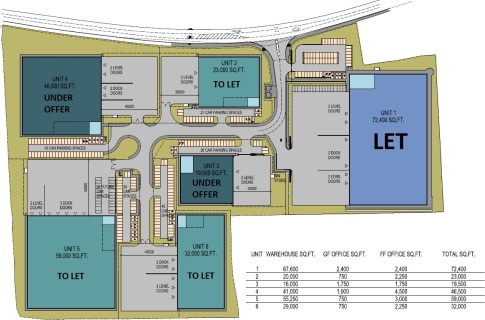*Under Construction - Available Q3 2021*

Moor Park 25 is a 15.4 acre new distribution and manufacturing development, prominently located adjacent to the A62 between Huddersfield and Mirfield.

UNIT 4 - 45,000 SQ FT (2.6 ACRES)

SPECIFICATION

 10m t...
