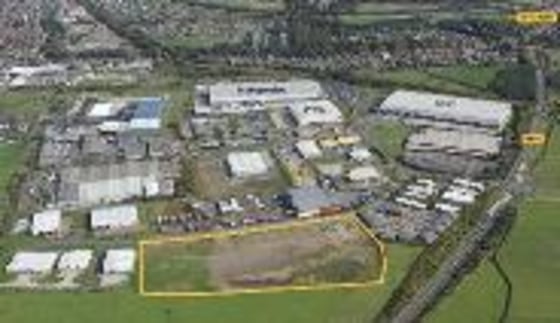 Prime industrial development land of 10.95 acres with planning consent in place for 180,000 sq. ft.