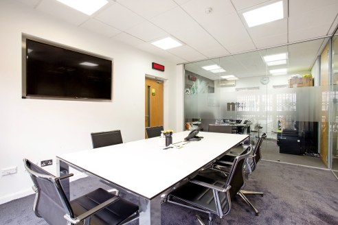Modern ground floor self contained office with allocated parking