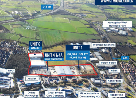 Gateway 12 is developed and managed by St Modwen the UK's leading regeneration specialist. It comprises 16 acres on Waterwells Business Park. Unit 1 provides new high quality industrial and distribution space of 66,219 sq ft under construction....