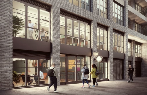 Up to 22,381 sq ft of workspace in the creative heart of London's new business district, just 50 metres from Hackney Wick Overground Station. 

The interiors are designed by Buckley Gray Yeoman. 

The campus facilities include a gym, concierge and la...