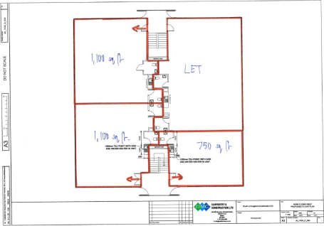 Fully fitted office on Chester Business Park

The office provides an open plan working area and benefits from full height glass partitioning providing a reception area, kitchen area, WCs, and 2 private offices.

Competitive and flexible terms.

Lease...