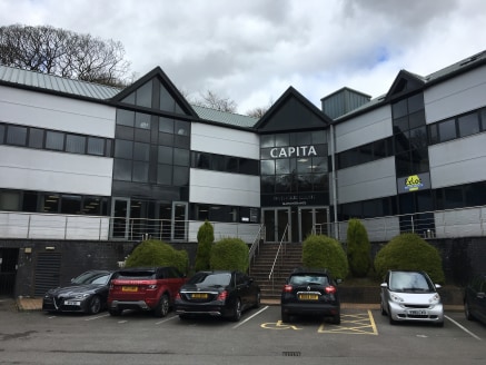 The property is two storey with attic and basement parking purpose-built office property, being of a steel frame construction with cladded elevations and a profile sheet insulated roof with Velux's.

Internally the suit is 500 - 3,000 ft2 and is open...