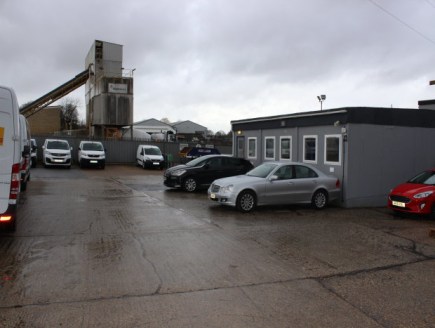 This secure yard benefits from the following:\n\n* 2 modern Steel Framed workshop premises\n\n* Each unit has 4 m wide x 4 m high loading doors\n\n* 2.3 meter high palisade fencing\n\n* Large double gates providing access to the...