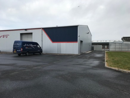 **UNDER OFFER**The property comprises an end bay steel portal framed warehouse with integral office and WC accommodation with external loading on to a surfaced yard/car park. There is an additional mezzanine floor within the warehouse which is access...