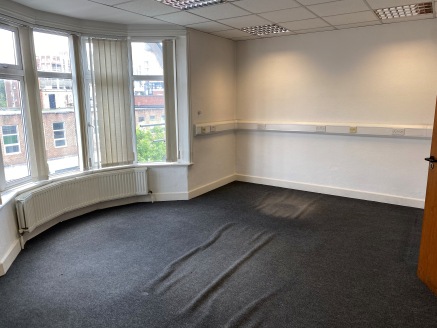 Affordable self- contained second floor offices with ground floor entry. The floor is split into five rooms with separate kitchen and male/female WCs.