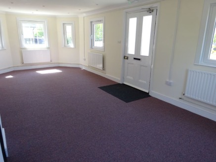 Nicely presented ground floor space to let in beautiful location adjacent to Station