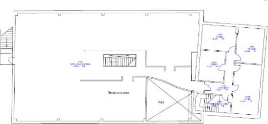 The building is arranged over the first floor and comprises a largely open plan floor plate with meeting rooms and a demised kitchenette to the rear. Dual aspects allow for a great level of natural light and provides generous ceiling heights througho...