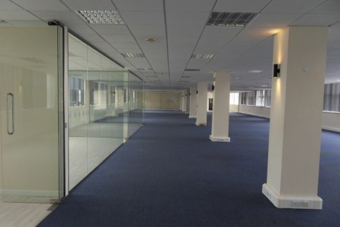Four floors available or may sub-divide\n* Excellent natural light\n* Series of internal fully glazed private offices, predominantly open plan accommodation\n* Ample on site car parking\n* Excellent motorway communications\n\nLOCATION\n\nThe property...