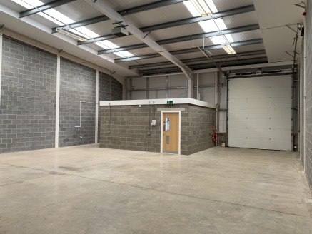 MODERN INDUSTRIAL PROPERTY

- Approximately 4.4 m eaves.

- Floor loading of 25kn/m2.

- Electrically operated up and over door.

- Car parking.

- Fully insulated with double glazed windows.

- Gas central heating in the warehouse and electric heati...