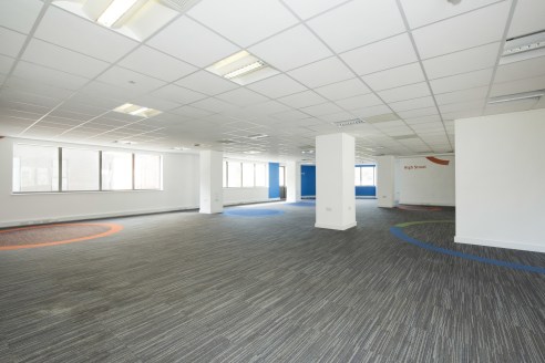 Comprises a self-contained office unit on part ground and part first floors of this prominent building. The offices are largely open plan, fitted with four separate meeting rooms. 

The unit has good transport links with Dalston Junction Station and...