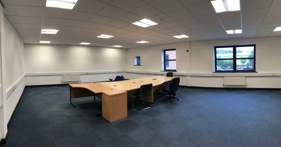 Open plan office available for immediate occupation. 

4 on site car spaces

2 minutes from M56 junction 12

Can be partitioned to suit occupiers specific requirements

Other occupiers include GPS Telecom, Group Tyre, Pets at Home, Overtec, Money Tre...