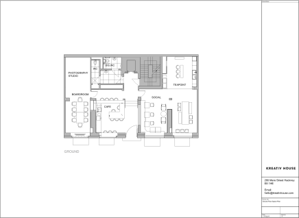Offering both flexible work space and offices to let.

'Kreativ House is an independently run, future forward dynamic work space dedicated to creative business. Built with a community first approach this is a bedrock for emerging talent, new thinkers...