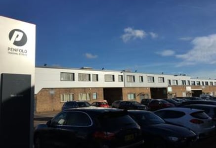 A room with a first floor office suite comprising 5 separate rooms\n\n-Within 1.5 miles of Junction 5 of M1\n-1 parking space\n-Male and female WCs\n-Shared kitchen\n\nPenfold Trading Estate is located on Imperial Way in North Watford within 1.5 mile...