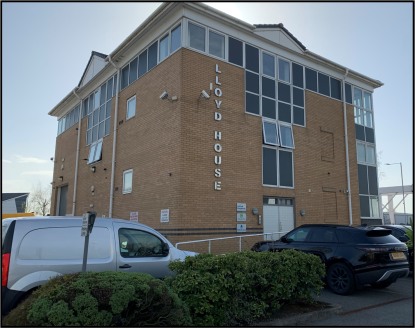 Lloyd House is a modern, three storey office building with a central service core.

This self-contained suite which has recently become available is located on the second floor, with access by way of lift or staircase.

Internally the space comprises...