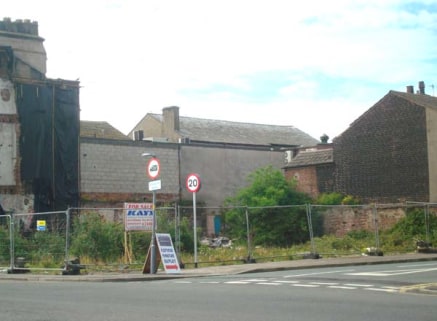 Corner site located on Dock Street in Fleetwood. The square site is approximately 3785 sq ft (350sqm). Planning permission granted in July 2009 for 25 sheltered flats for persons aged 55+ with managers flat and communal facilities....